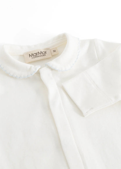 MarMar Copenhagen - Baby Ricci Romper | Light Blue Picot