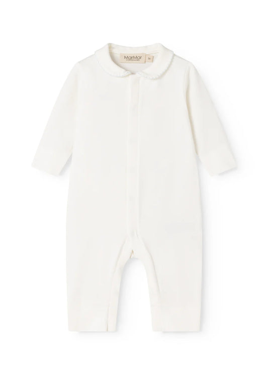 MarMar Copenhagen - Baby Ricci Romper | Light Blue Picot
