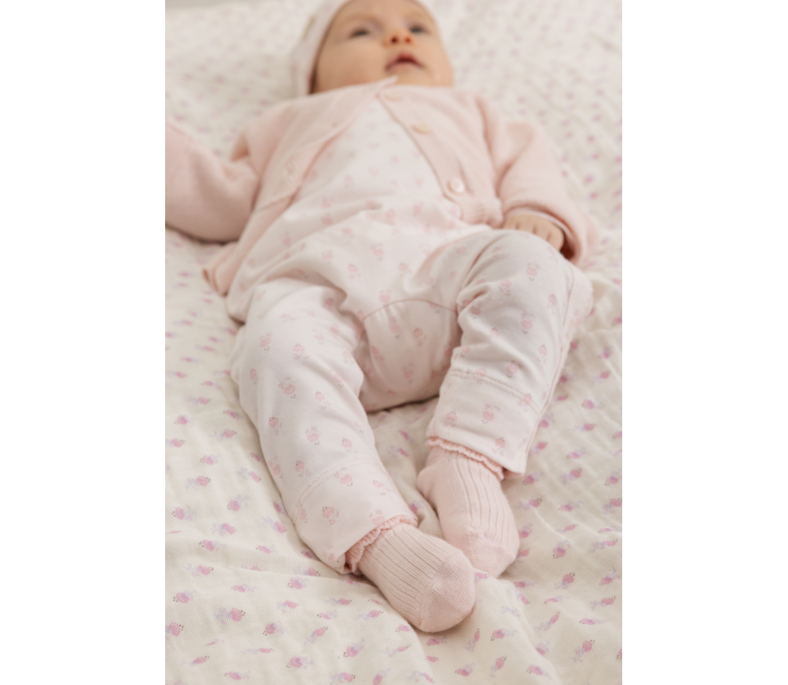 MarMar Copenhagen - Baby Wikkelromper Rubetta | Mini Bloom