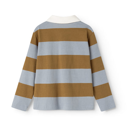 MarMar Copenhagen - Baby Trui Tad Polo LS | Monsoon Blue Stripe