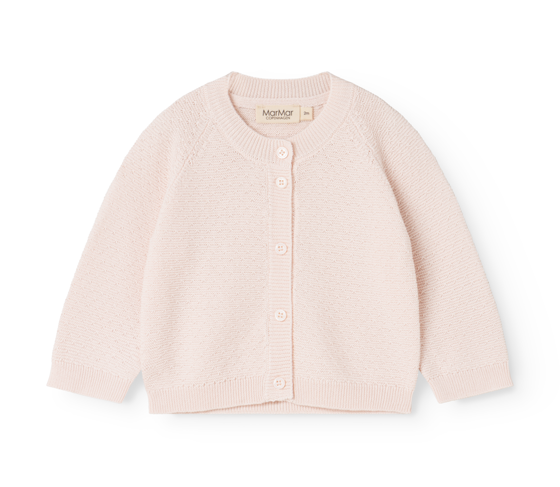 MarMar Copenhagen - Taki Knit Cardigan Vest | Rosa AW26