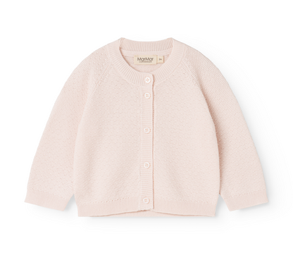 MarMar Copenhagen - Taki Knit Cardigan Vest | Rosa AW26
