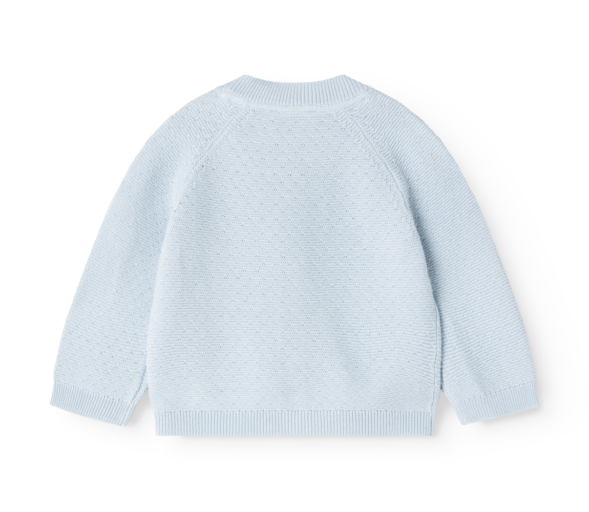 MarMar Copenhagen - Taki Knit Cardigan Vest | Cerulean Sky AW26