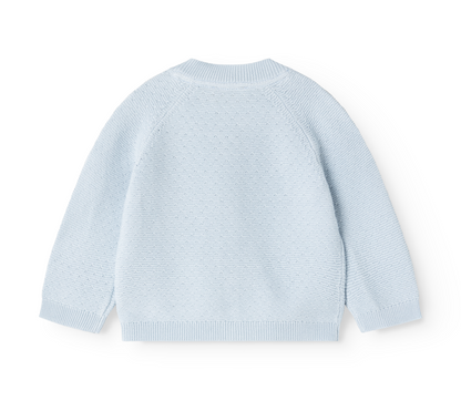 MarMar Copenhagen - Taki Knit Cardigan Vest | Cerulean Sky AW26