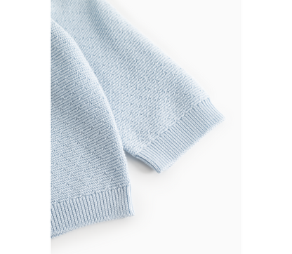 MarMar Copenhagen - Taki Knit Cardigan Vest | Cerulean Sky AW26