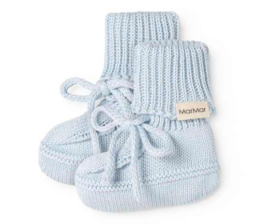 MarMar Copenhagen - Abootie Slofjes Cerulean Sky | Modal Mix Mini Dots AW26