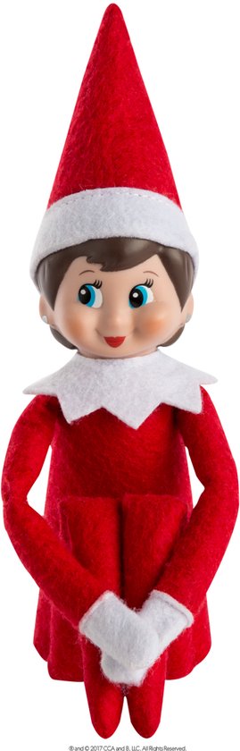 The Elf on the Shelf - Cadeau Set | Meisje Nederlandstalig | Scout Elf Pop | Softcover Verhaalboek | Adoptiecertificaat