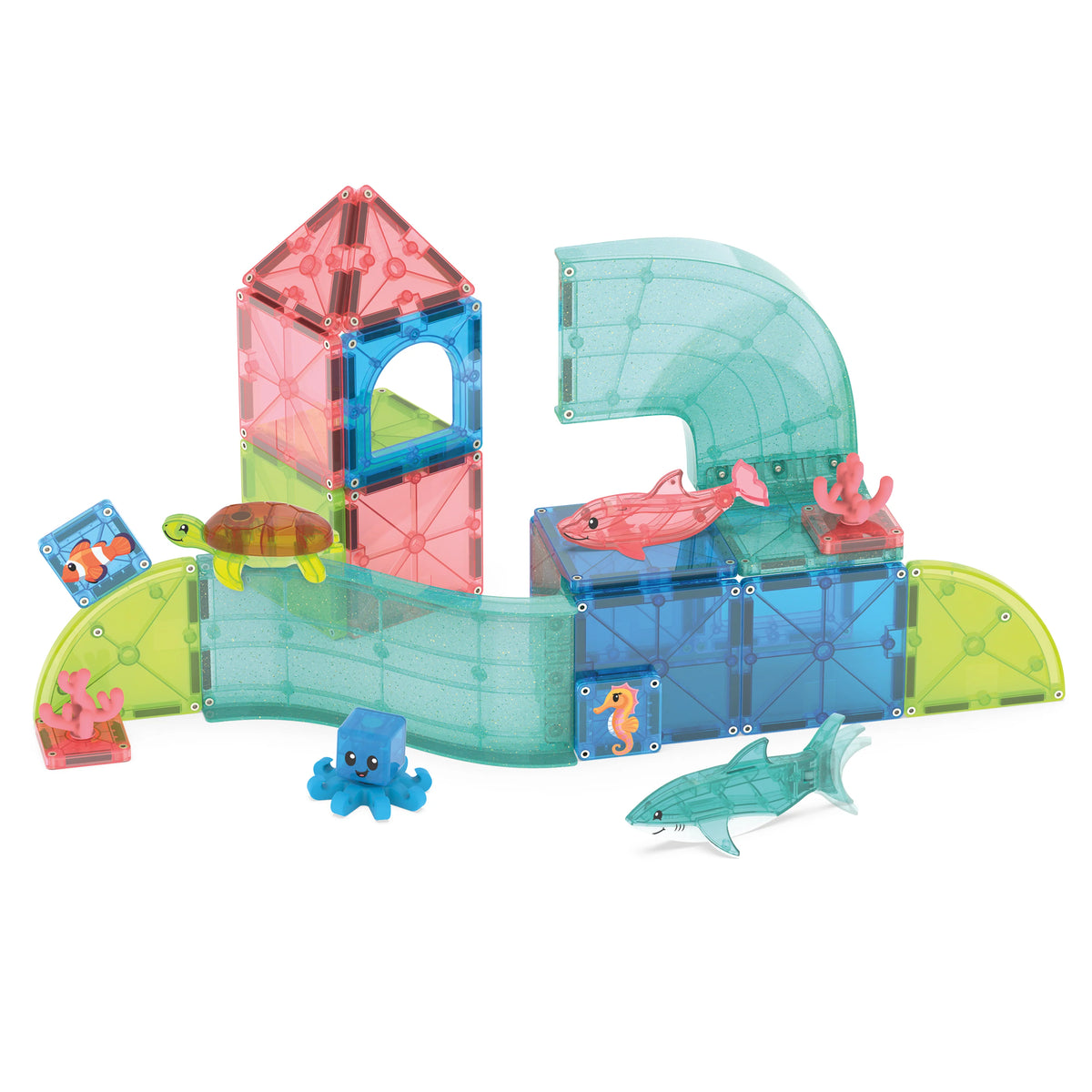 Magna-Tiles - Coral Reef | Magnetische Bouwset 25 Stuks