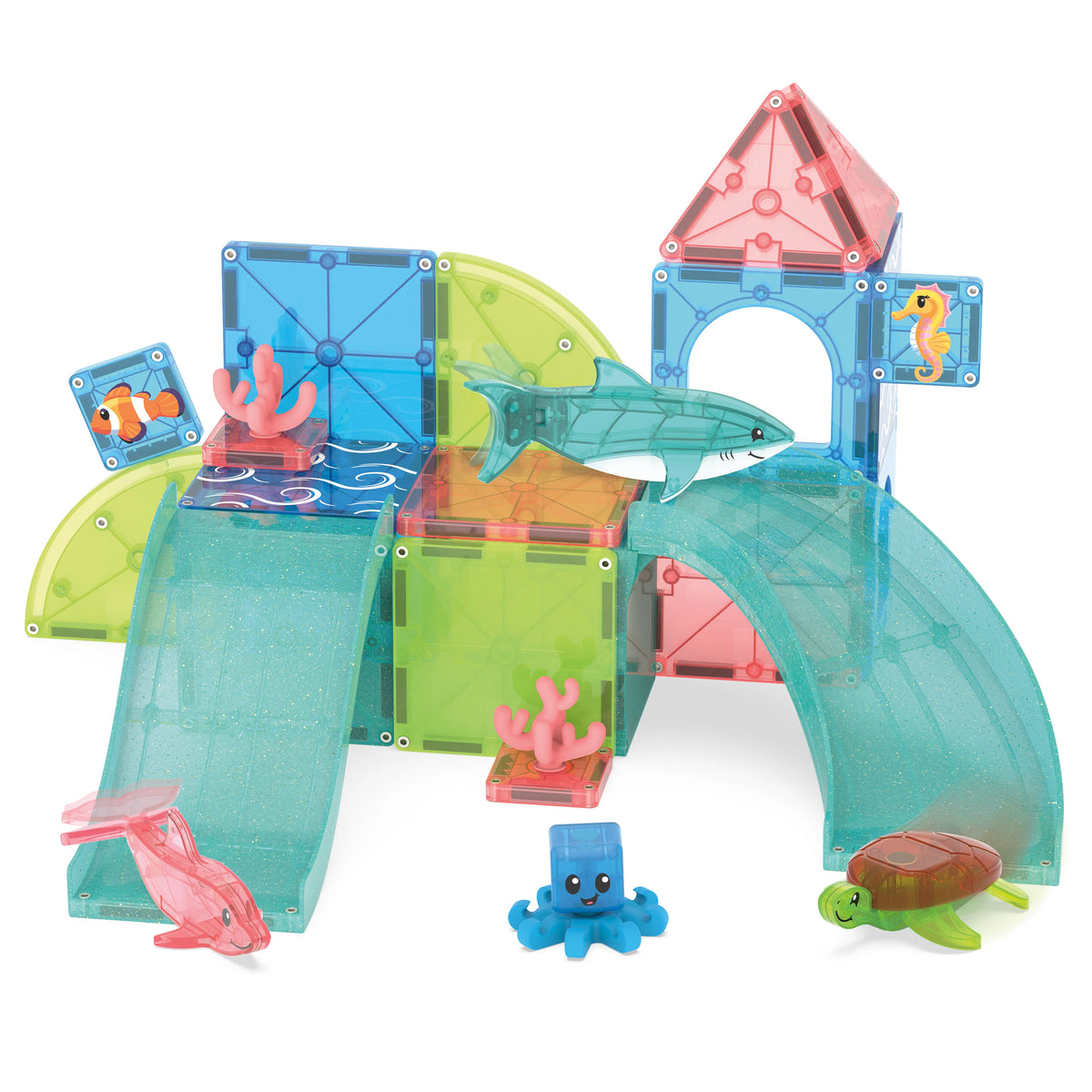 Magna-Tiles - Coral Reef | Magnetische Bouwset 25 Stuks
