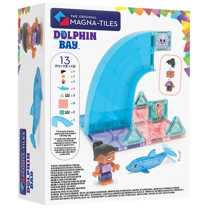 Magna-Tiles - Dolphin Bay | Magnetische Bouwset 13 Stuks