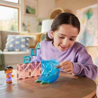 Magna-Tiles - Dolphin Bay | Magnetische Bouwset 13 Stuks