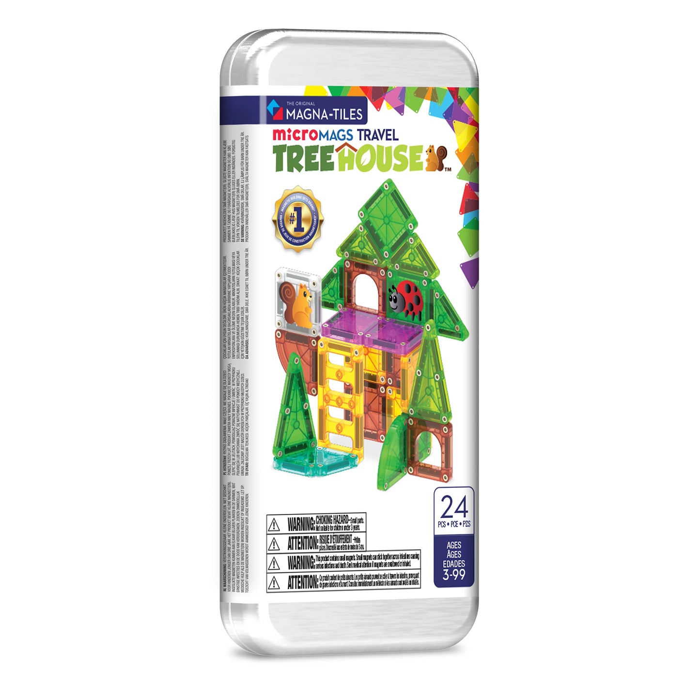 Magna-Tiles – microMAGS Treehouse 24-delige | Reisset