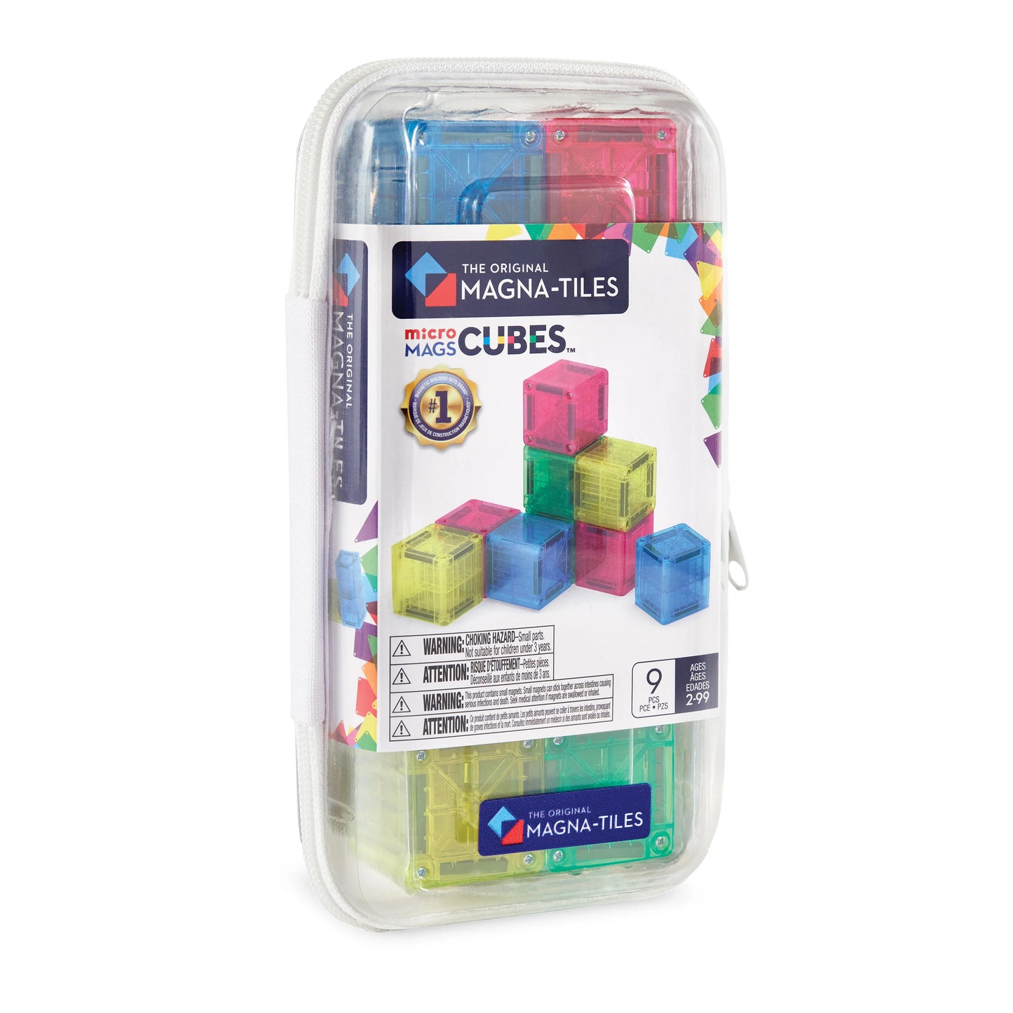 Magna-Tiles –  microMAGS Cubes 9-delige | Reisset