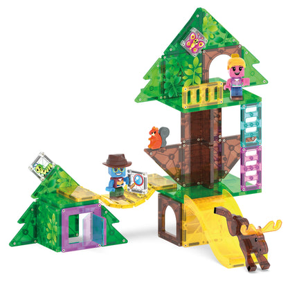 Magna-Tiles - Treetop Adventure | Magnetische Bouwset 42 Stuks