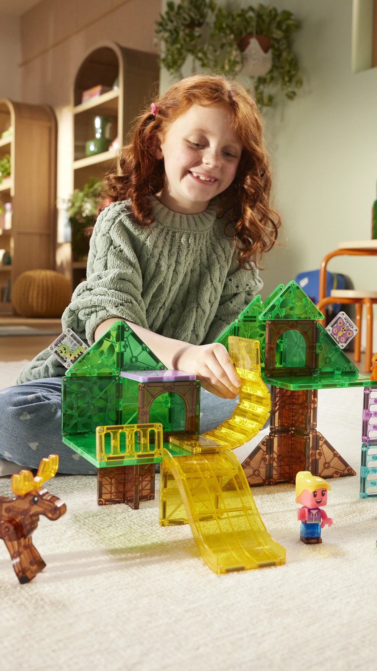 Magna-Tiles - Treetop Adventure | Magnetische Bouwset 42 Stuks