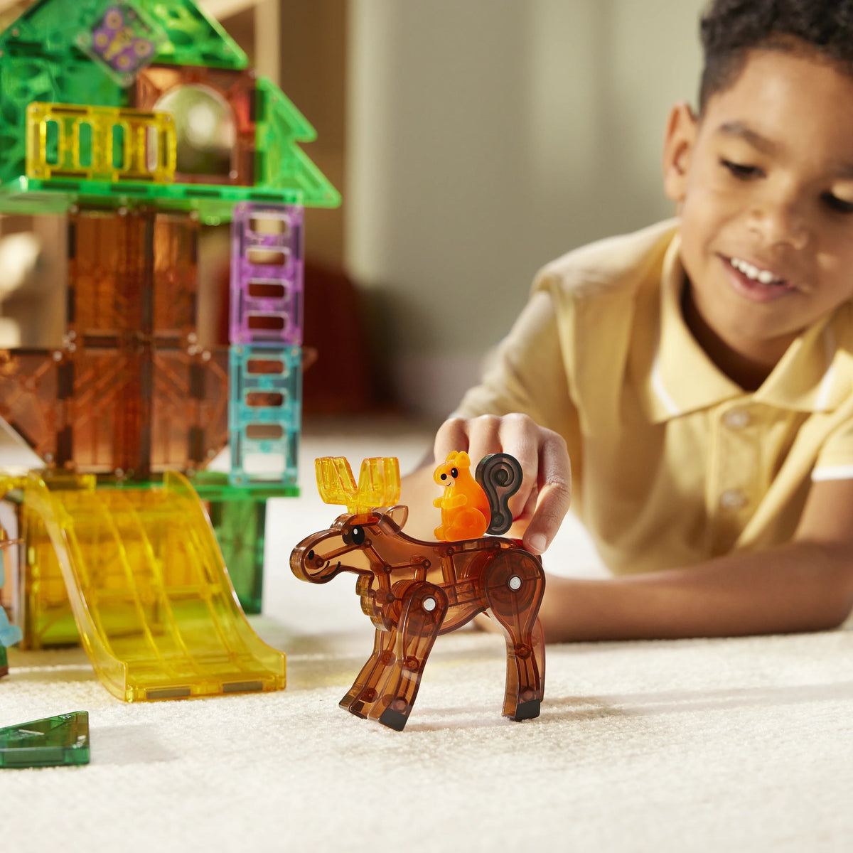 Magna-Tiles - Treetop Adventure | Magnetische Bouwset 42 Stuks