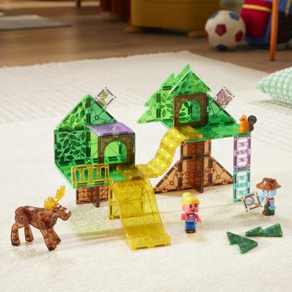 Magna-Tiles - Treetop Adventure | Magnetische Bouwset 42 Stuks