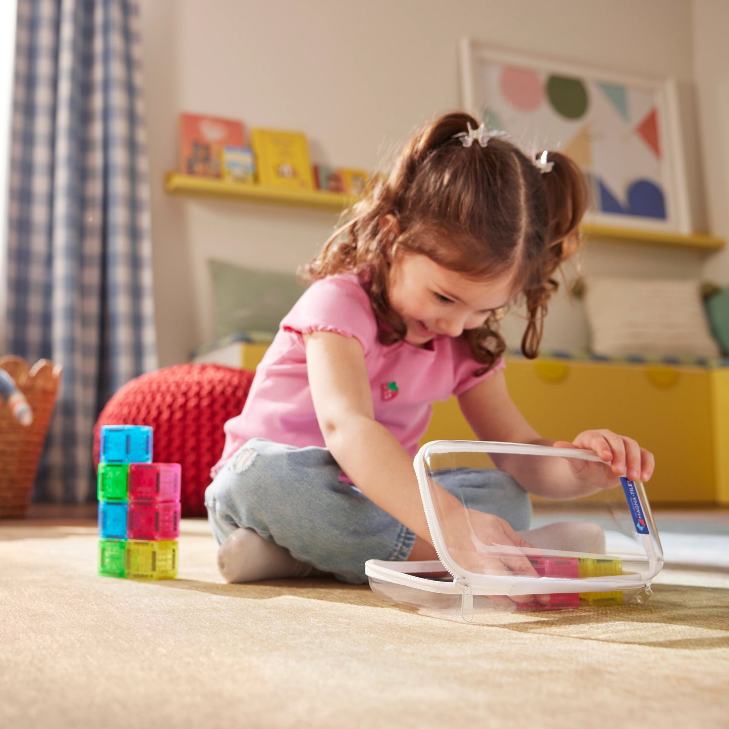 Magna-Tiles –  microMAGS Cubes 9-delige | Reisset