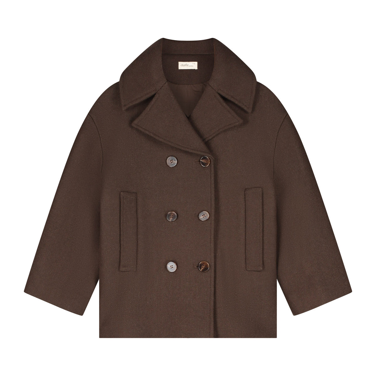 Charlie Petite - Sophie Coat | Dark Brown
