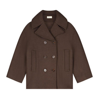 Charlie Petite - Sophie Coat | Dark Brown