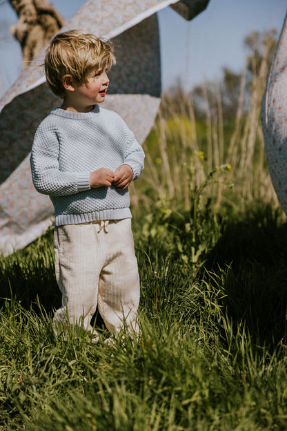 Yuki - Kyoto Knitted Sweater Baby Blue (PO)