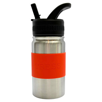 TRESS RVS Drinkfles – 300 ML Happy Oranje