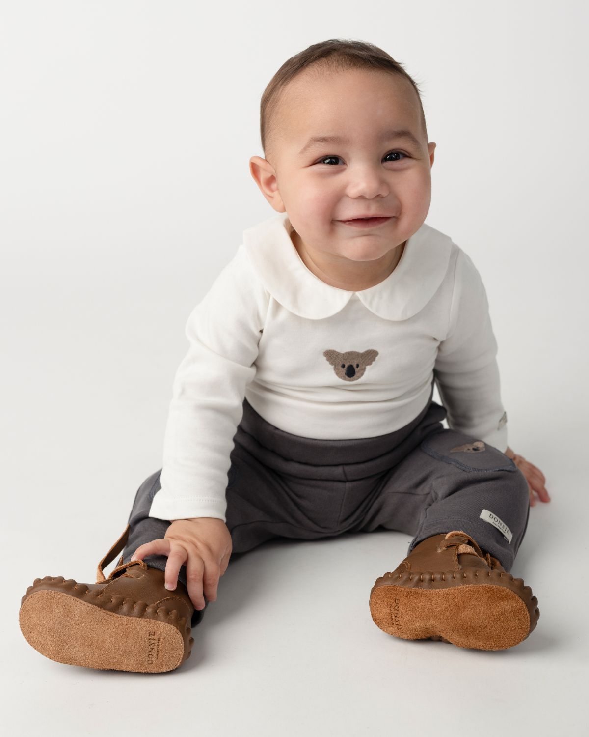 Donsje Amsterdam - Davo Bodysuit | Koala | Off White
