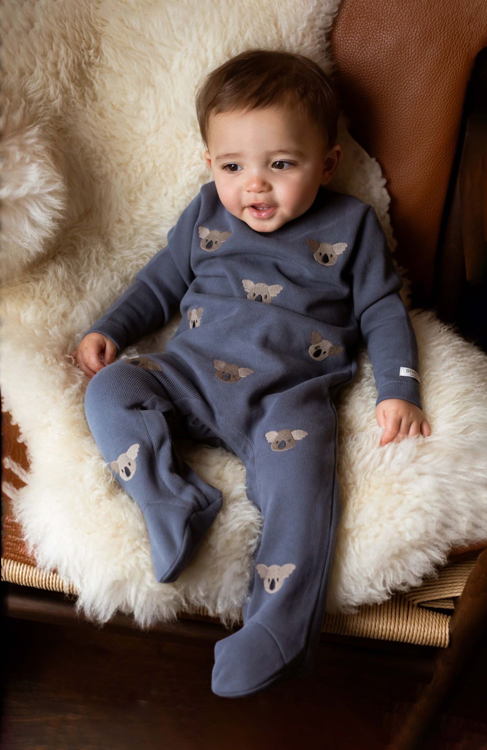 Donsje Amsterdam - Phlyn Onesie | Koalas | Dark Spruce