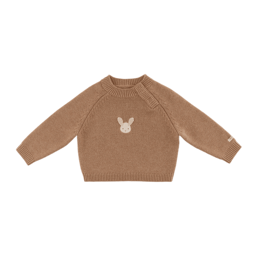 Donsje Amsterdam - Sibbe Merino Wool Sweater | Fluffy Bunny | Hazelnut