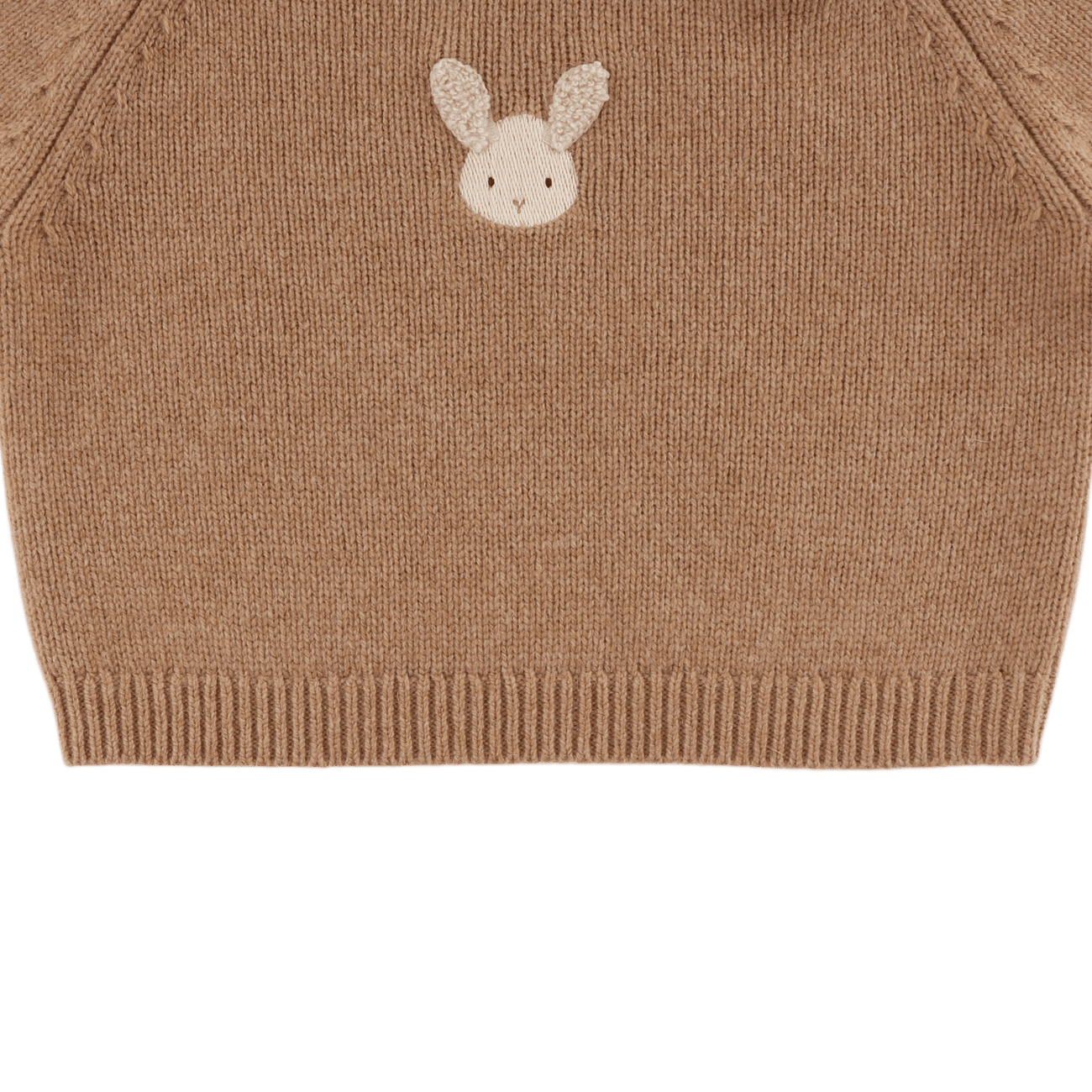 Donsje Amsterdam - Sibbe Merino Wool Sweater | Fluffy Bunny | Hazelnut