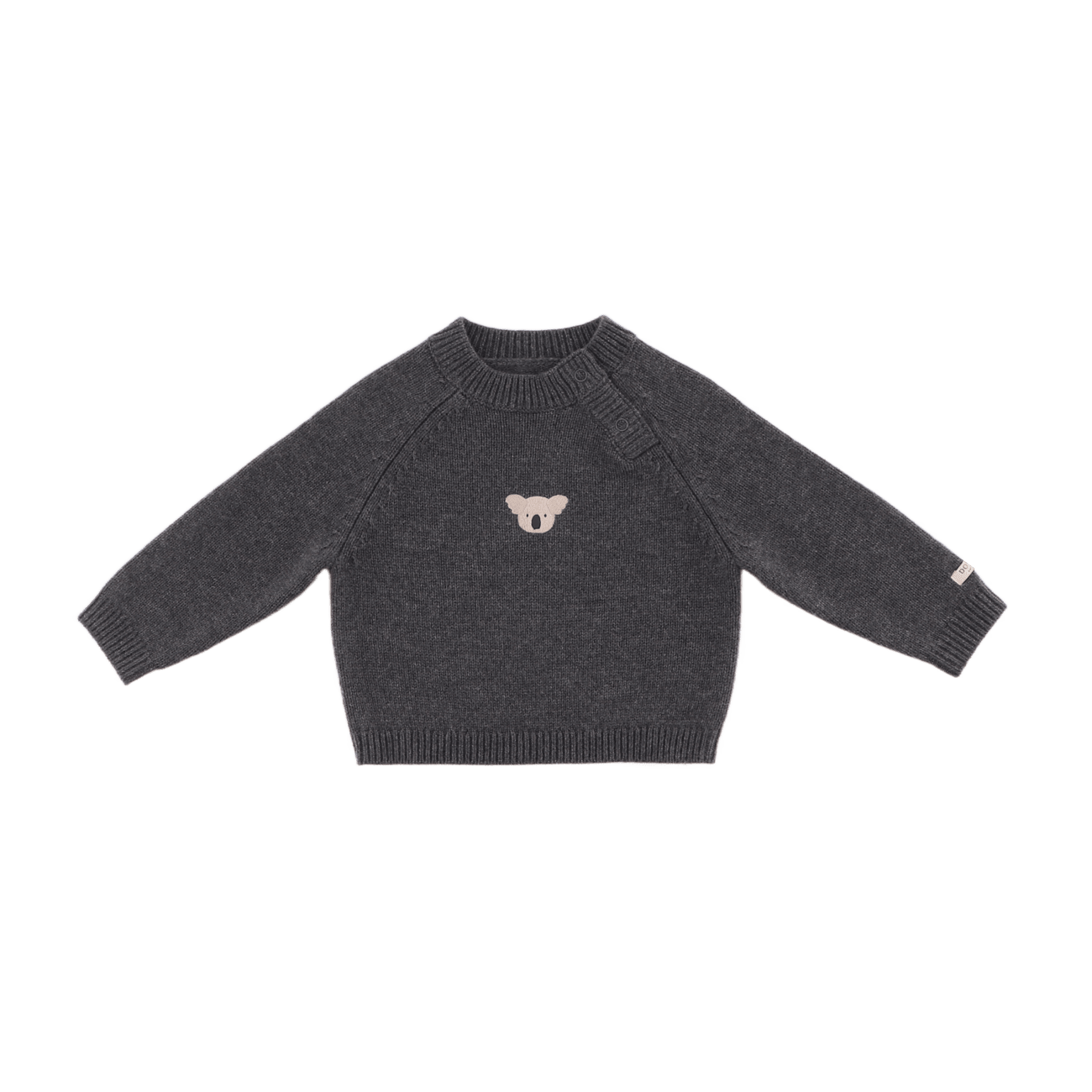 Donsje Amsterdam - Sibbe Merino Wool Sweater | Koala | Cloudy Grey Melange