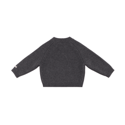 Donsje Amsterdam - Sibbe Merino Wool Sweater | Koala | Cloudy Grey Melange
