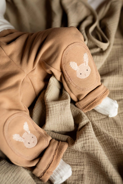 Donsje Amsterdam - Joek Trousers Baby | Fluffy Bunny | Hazelnut
