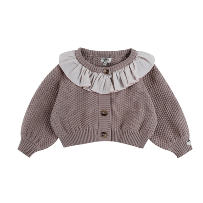Donsje Amsterdam - Veertje Cardigan | Plum