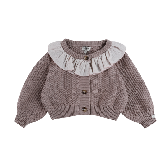 Donsje Amsterdam - Veertje Cardigan | Plum