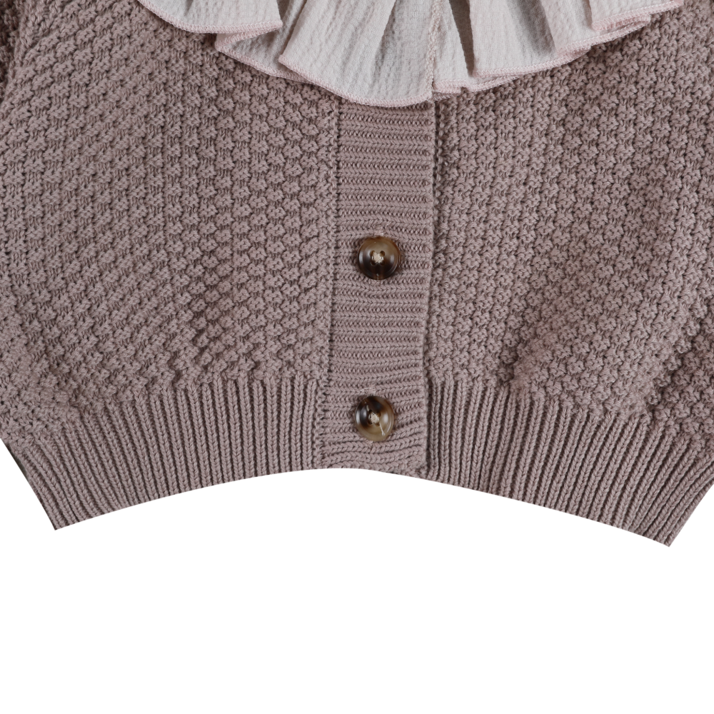 Donsje Amsterdam - Veertje Cardigan | Plum