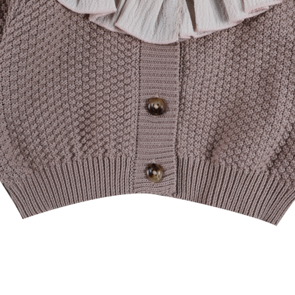 Donsje Amsterdam - Veertje Cardigan | Plum