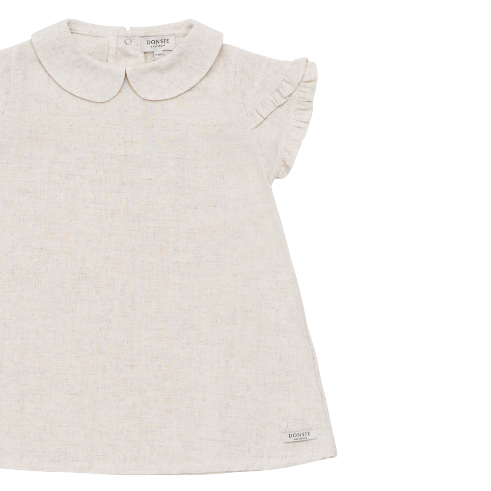 Donsje Amsterdam - Flien Dress | Birch Melange