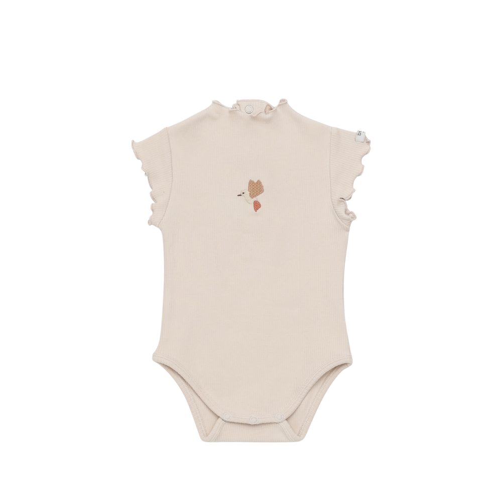 Donsje Amsterdam - Nadifa Bodysuit | Hummingbird Misty Rose