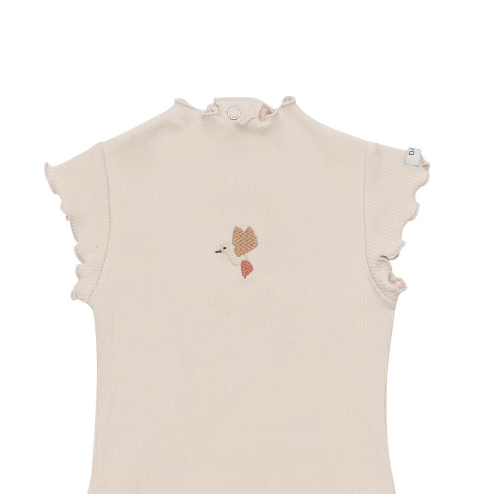 Donsje Amsterdam - Nadifa Bodysuit | Hummingbird Misty Rose