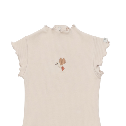 Donsje Amsterdam - Nadifa Bodysuit | Hummingbird Misty Rose