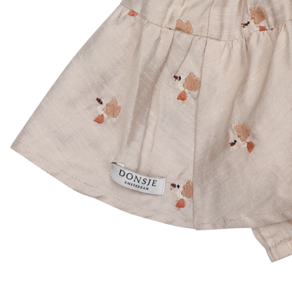 Donsje Amsterdam - Ysa Skirt | Hummingbirds Soft Taupe