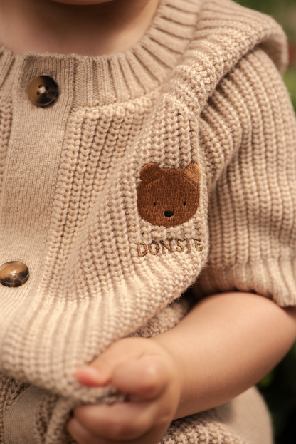 Donsje Amsterdam - Dantje Jumpsuit | Bear | Milk Chocolate