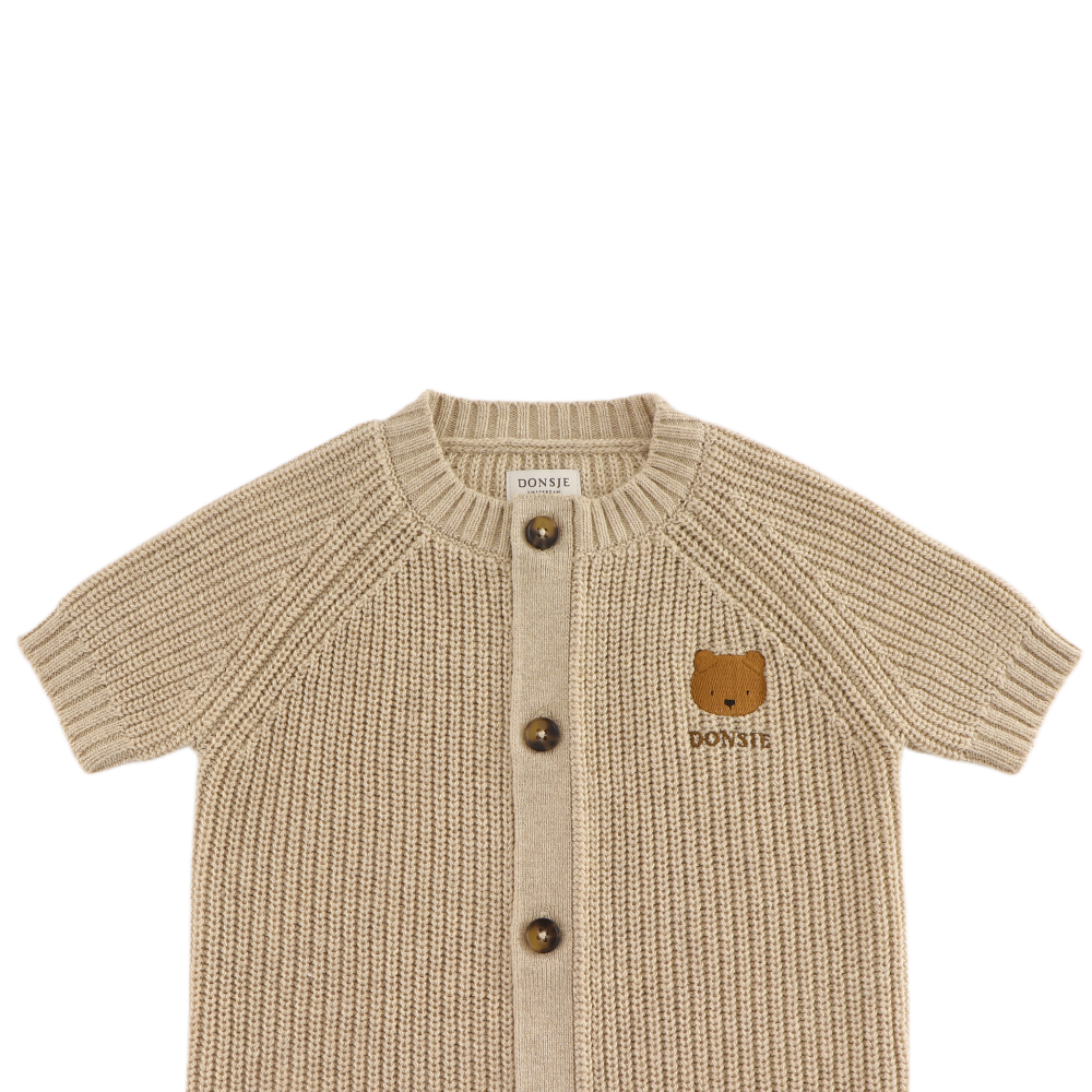 Donsje Amsterdam - Dantje Jumpsuit | Bear | Milk Chocolate