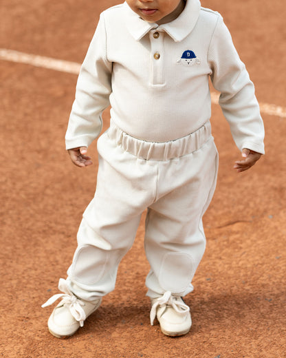Donsje Amsterdam - Daanie Trousers Baby | Arctic Ivory