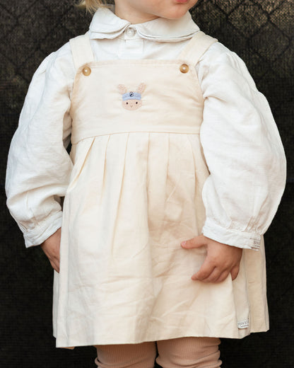 Donsje Amsterdam - Harpar Dress | Sporty Fluffy Bunny | Soft Sand