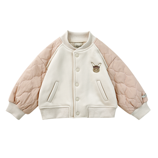 Donsje Amsterdam - Noal Jacket Baby | Sporty Bunny | Soft Powder