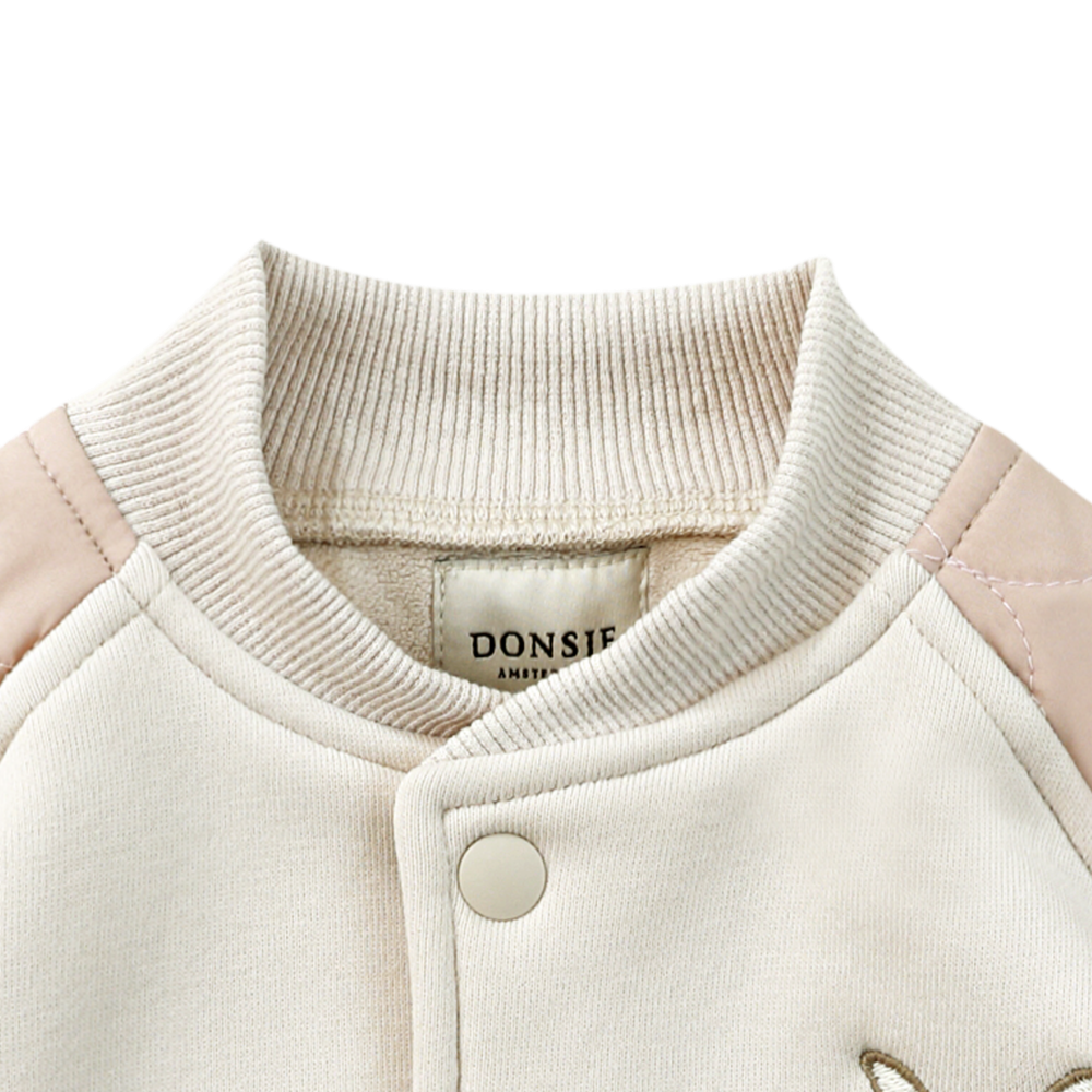Donsje Amsterdam - Noal Jacket Baby | Sporty Bunny | Soft Powder