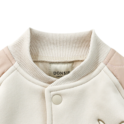 Donsje Amsterdam - Noal Jacket Baby | Sporty Bunny | Soft Powder