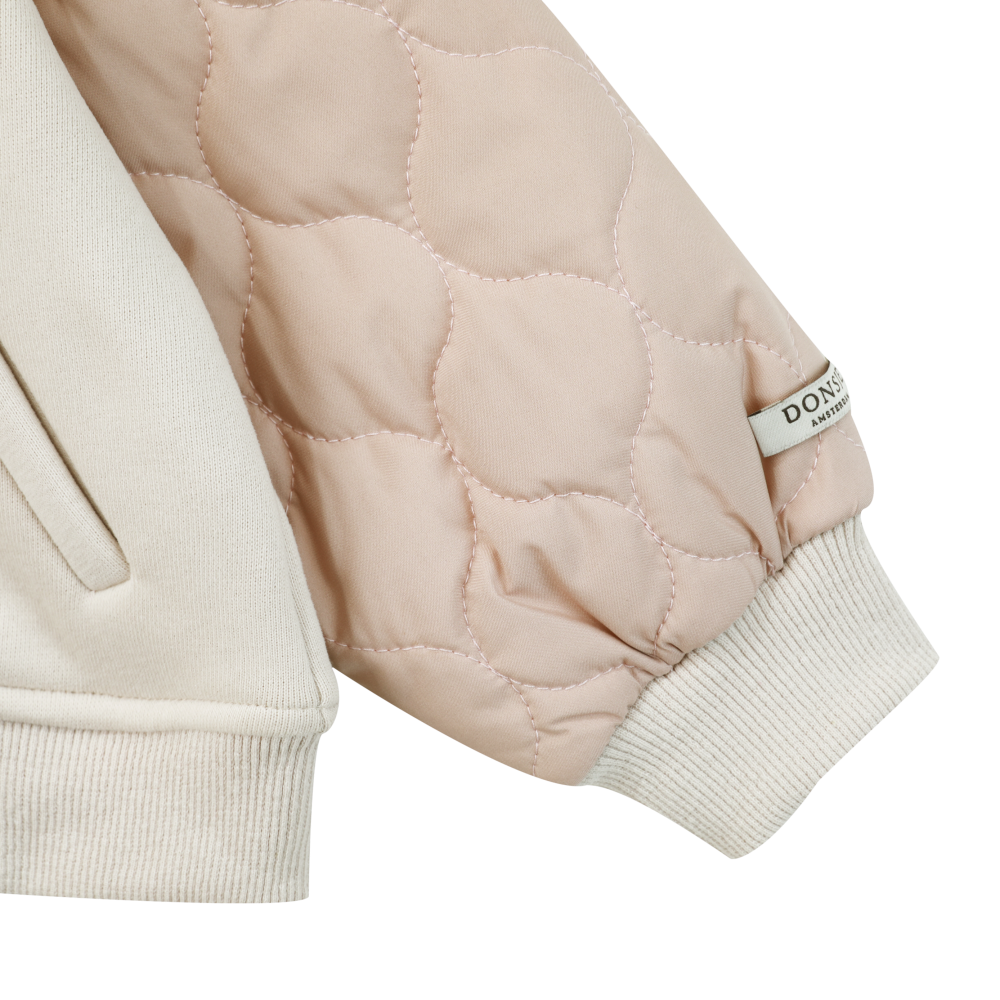 Donsje Amsterdam - Noal Jacket Baby | Sporty Bunny | Soft Powder